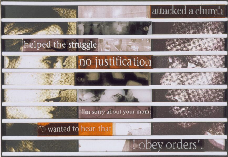 Sue Williamson: the artist who investigates South Africa's atrocious history