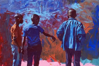 « Contemplating a nation’s myths 2 » (2022) d’Elias Mung’ora. | DR