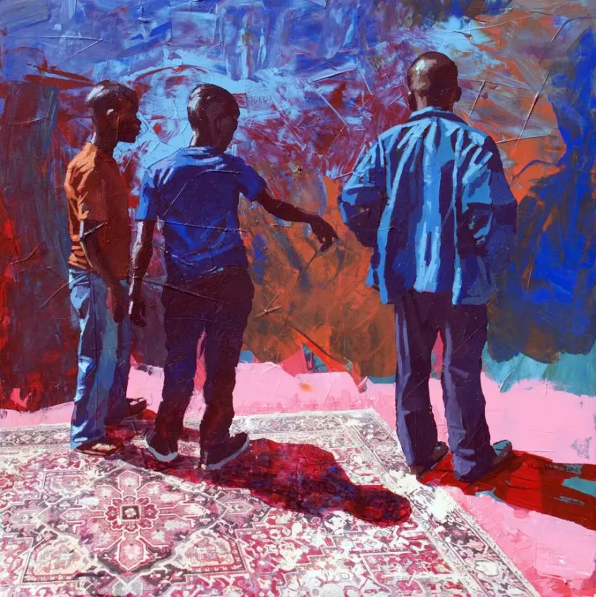 « Contemplating a nation’s myths 2 » (2022) d’Elias Mung’ora. | DR