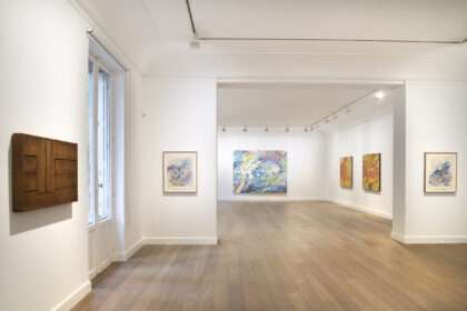 Exhibition view: "Mildred Thompson : L'appel de la lumière". Photo : Fabrice Gibert / Galerie Lelong & Co.