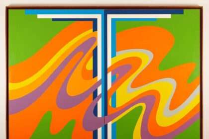 Mohamed Melehi Sans titre 1983 © Succession Mohamed Melehi