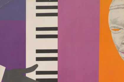 ROMARE BEARDEN, ELLINGTON ET ARMSTRONG, CA. 1975. AVEC L'AIMABLE AUTORISATION DE LA DC MOORE GALLERY, NEW YORK © ROMARE BEARDEN FOUNDATION / VG BILD-KUNST, BONN 2023, PHOTO : STEVEN BATES