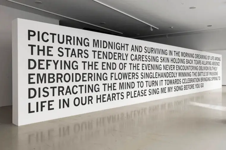 "Measures Lullabies and Whispers": an exploration of Joël Andrianomearisoa's poetic art at Berlin's Ifa Gallery