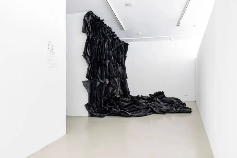 "Measures Lullabies and Whispers": an exploration of Joël Andrianomearisoa's poetic art at Berlin's Ifa Gallery